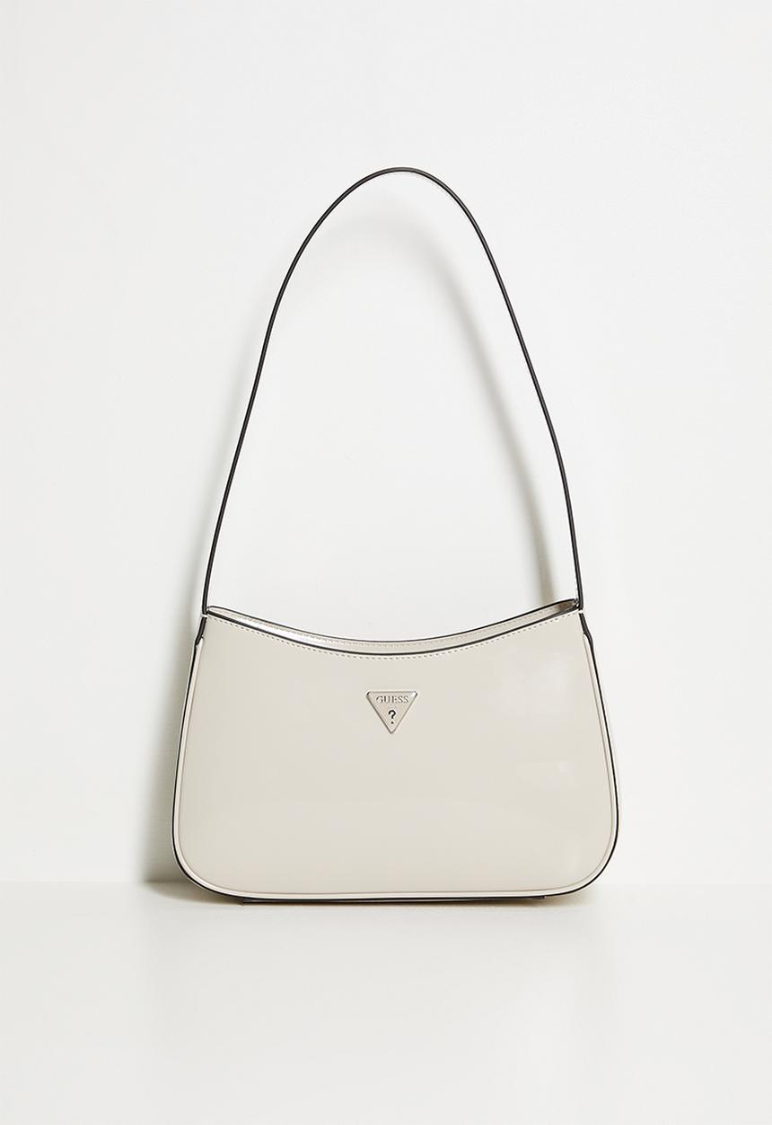 GUESS - Arnela Top Zip Shoulder Bag-Bone