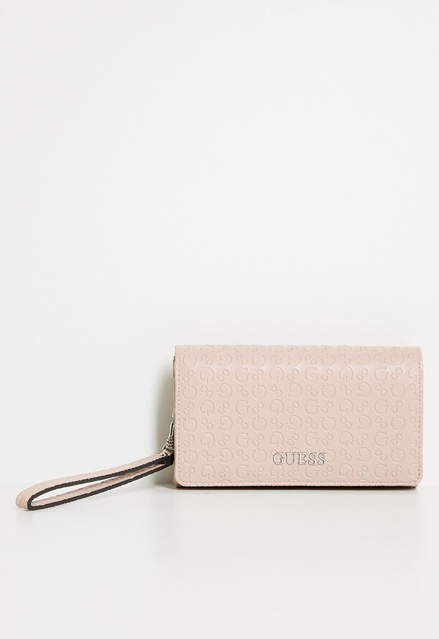GUESS - Remy Sling Phone Organizer Bag - Heather Pink