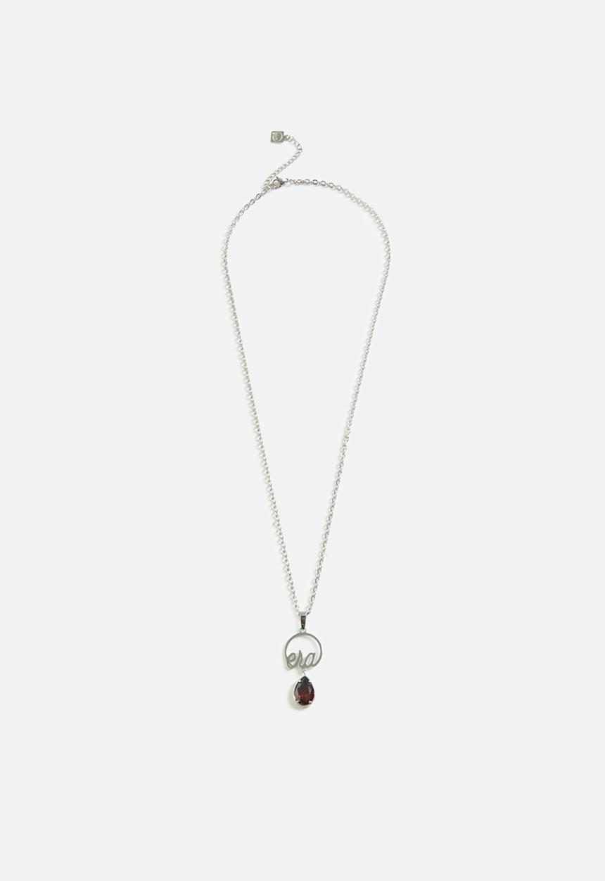 ERA by DJ Zinhle - ERA love teardrop necklace - Silver