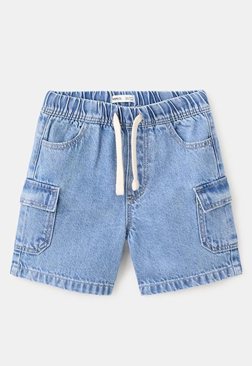MANGO - Bermudas Ranch - Open Blue
