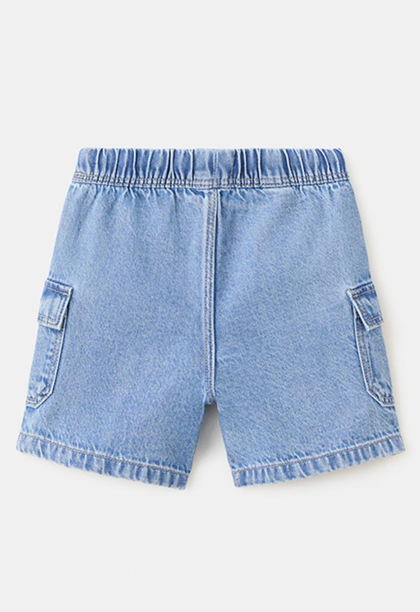 MANGO - Bermudas Ranch - Open Blue
