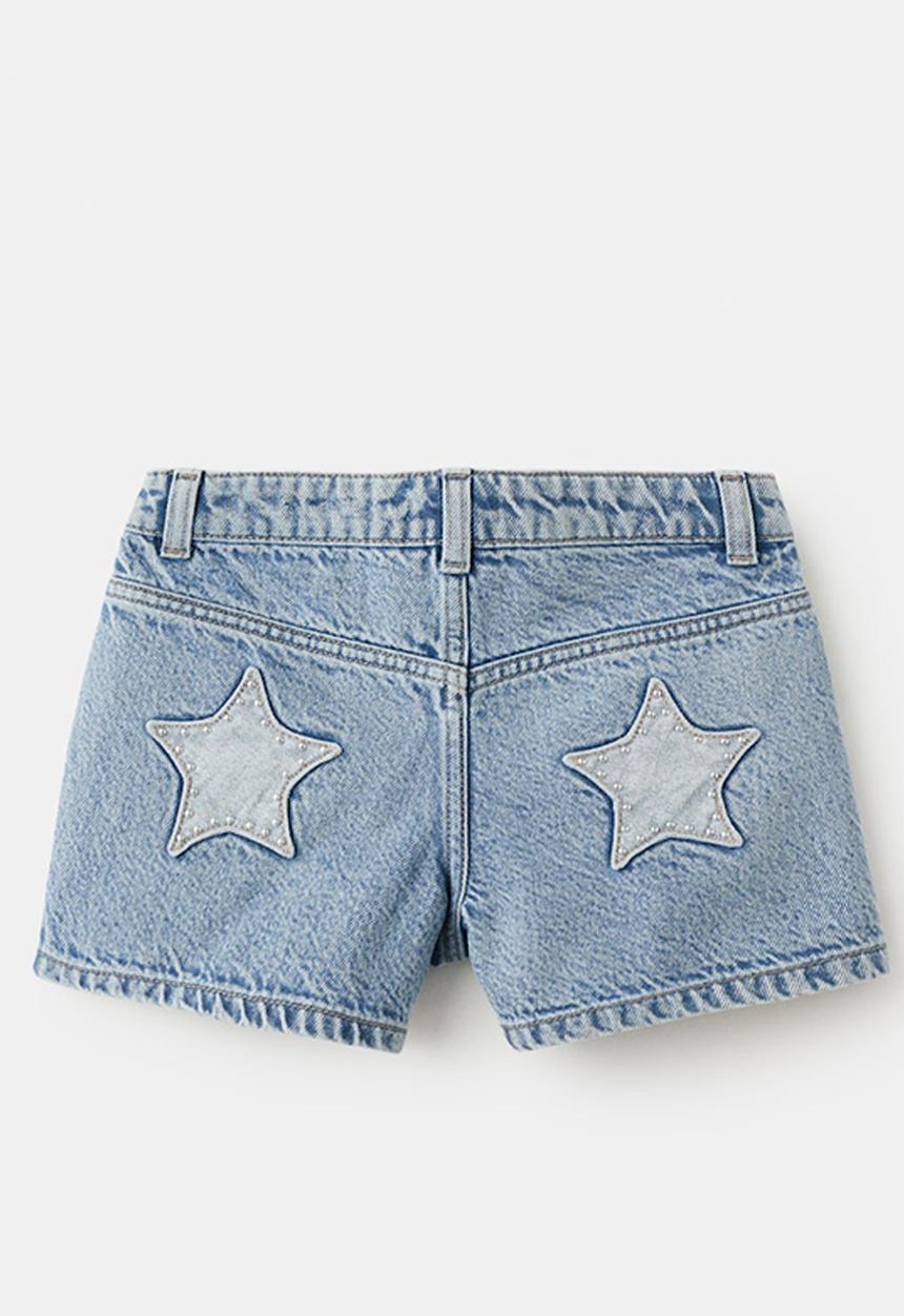 MANGO - Shorts Yeehaw - Medium Blue