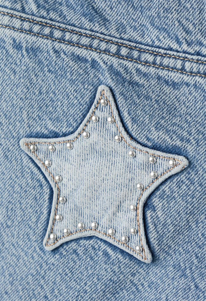 MANGO - Shorts Yeehaw - Medium Blue