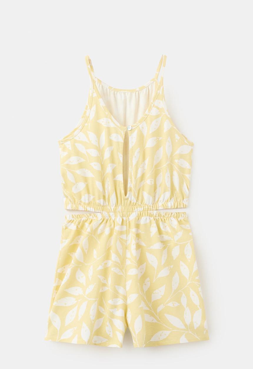 MANGO - Playsuit Moni - Amarillo Pastel