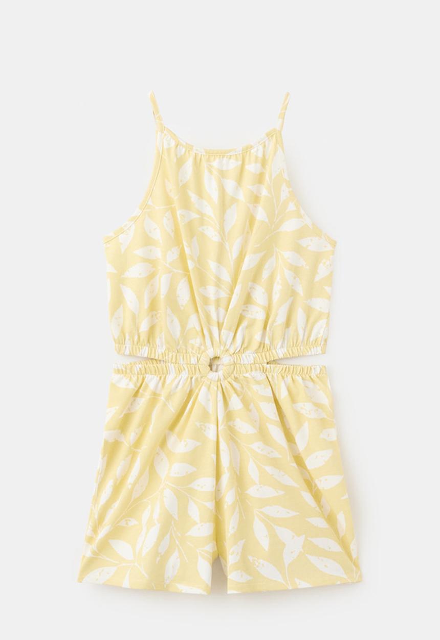MANGO - Playsuit Moni - Amarillo Pastel