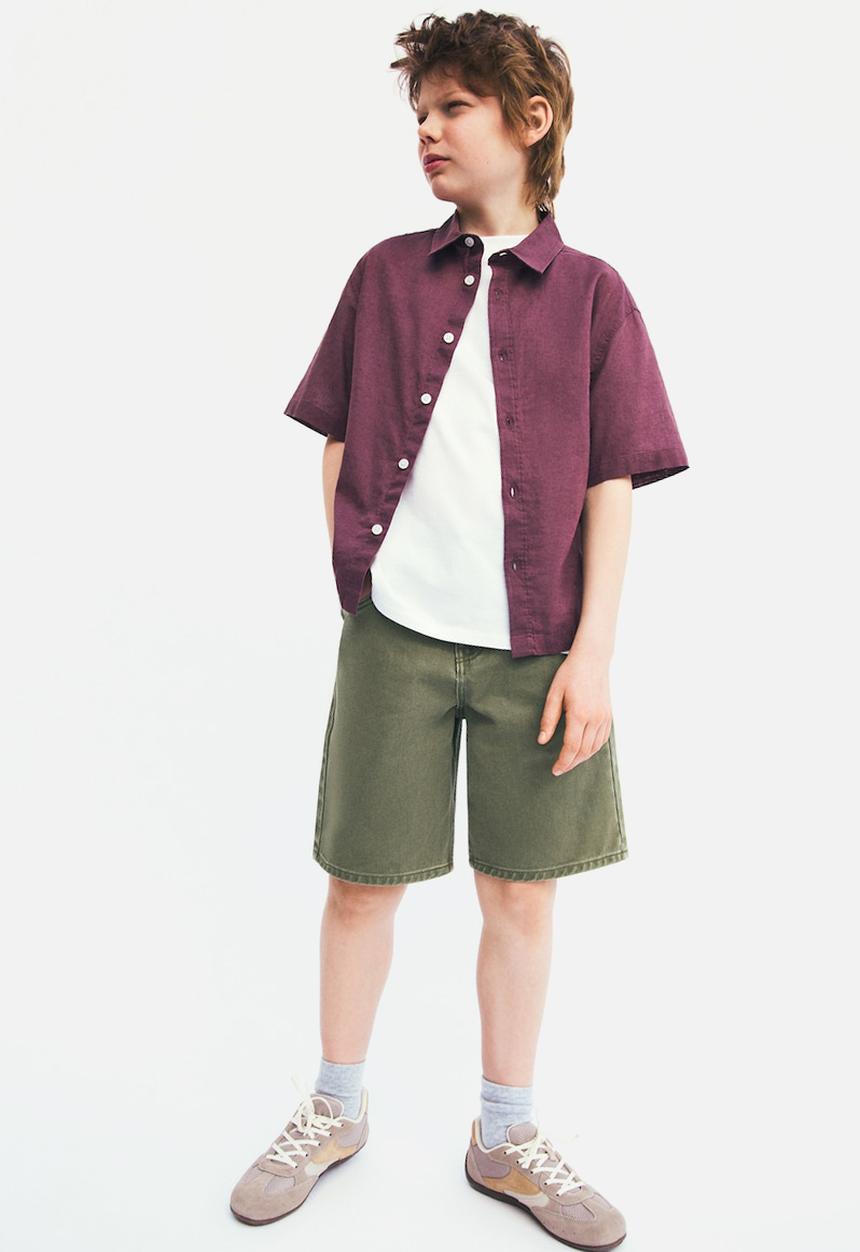 MANGO - Bermuda Shorts Martin - khaki