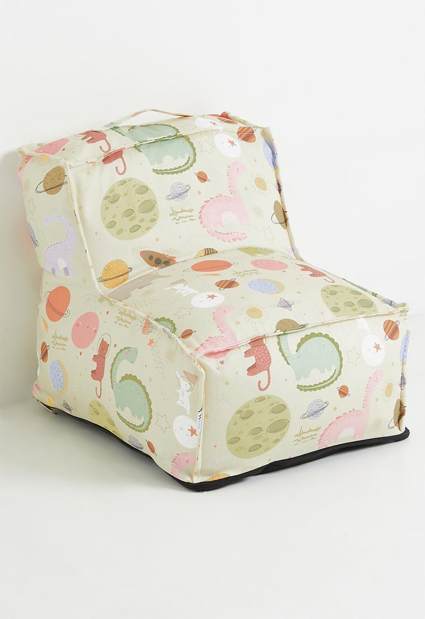Sixth Floor - Poppy Kids Beanbag - Space Dino