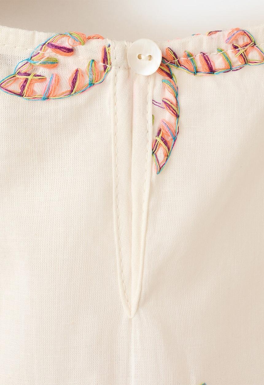 MANGO - Kaftan Lua - Light Beige