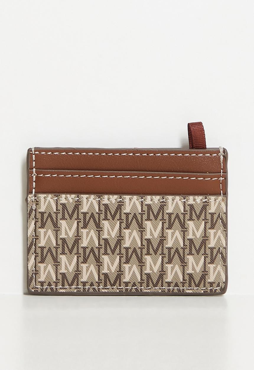 MANGO - Card holder p burgos2 - medium brown