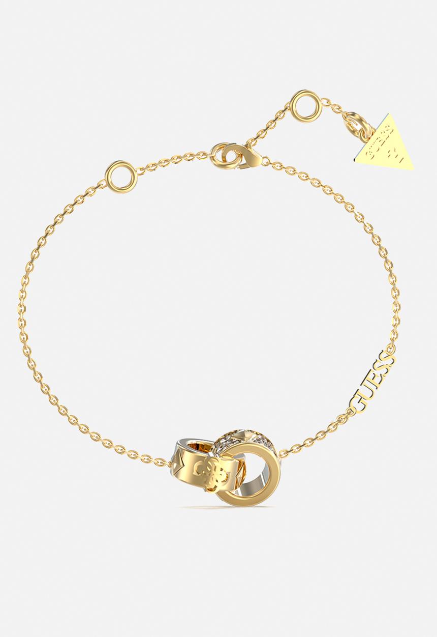GUESS - 4G Forever 4G Double Circles Bracelet - Gold