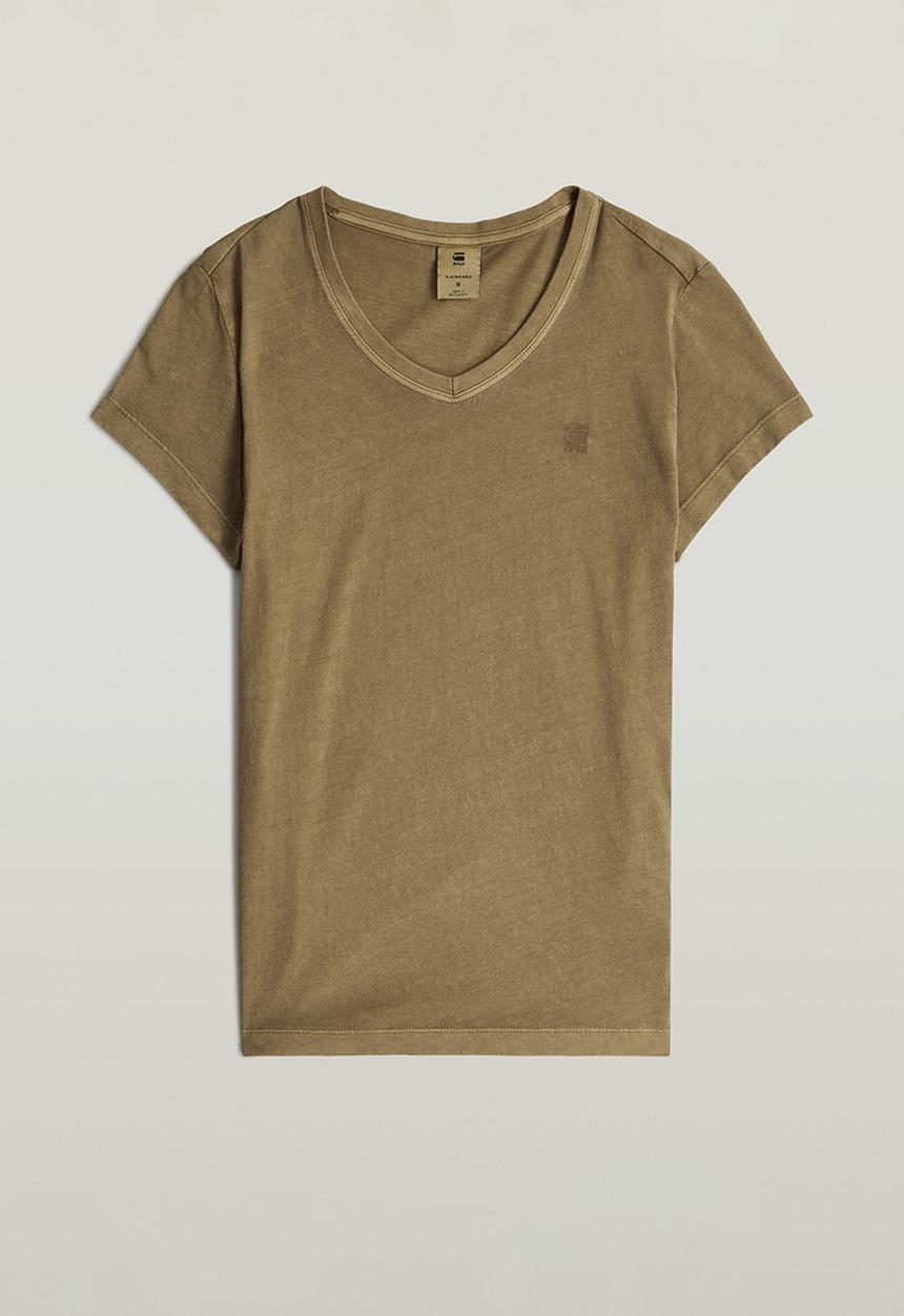 G-STAR - Overdyed eyben slim v t 2.0 wmn - teak gd