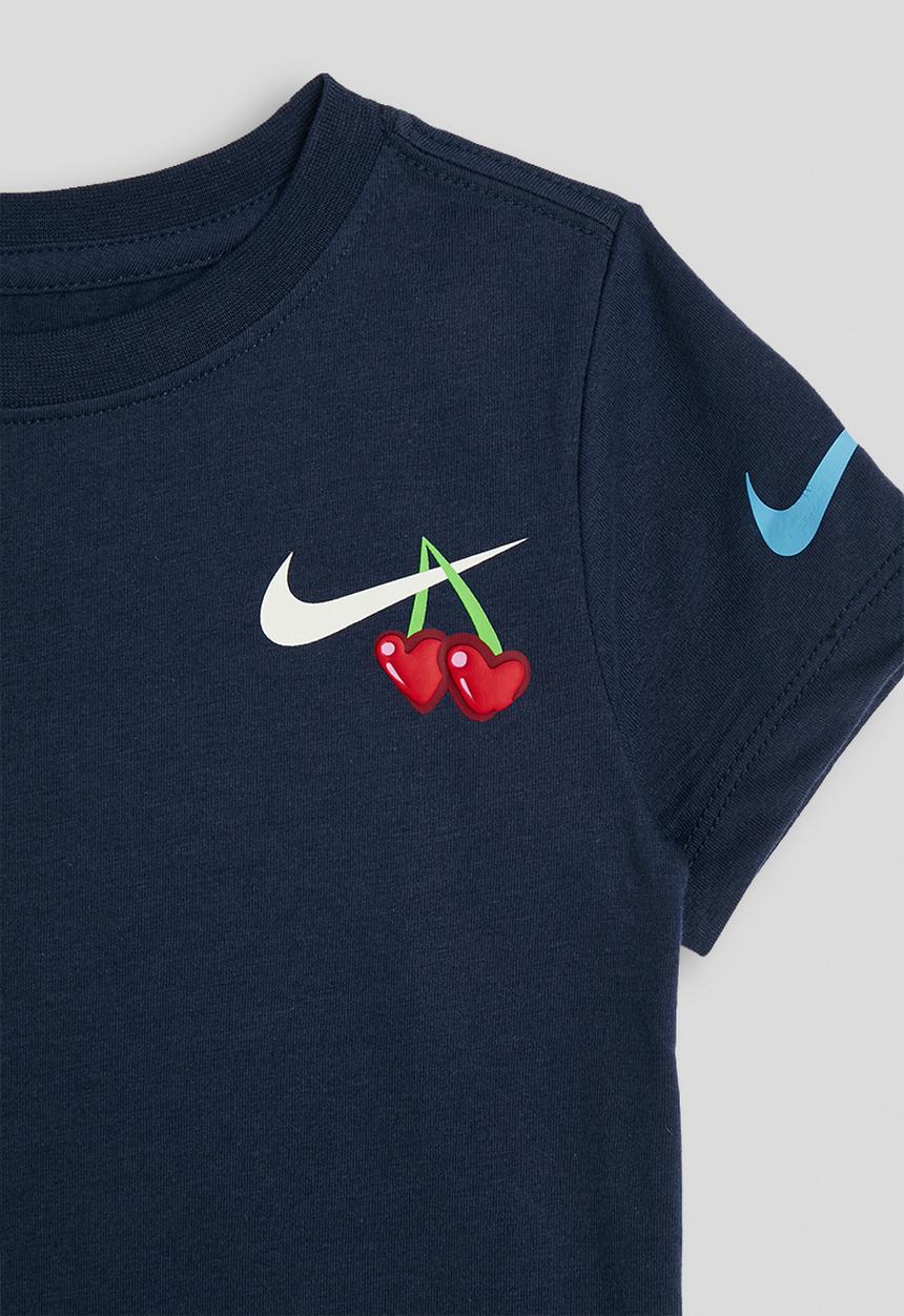 Nike - Cherry Nike Ringlet Tee - Midnight Navy