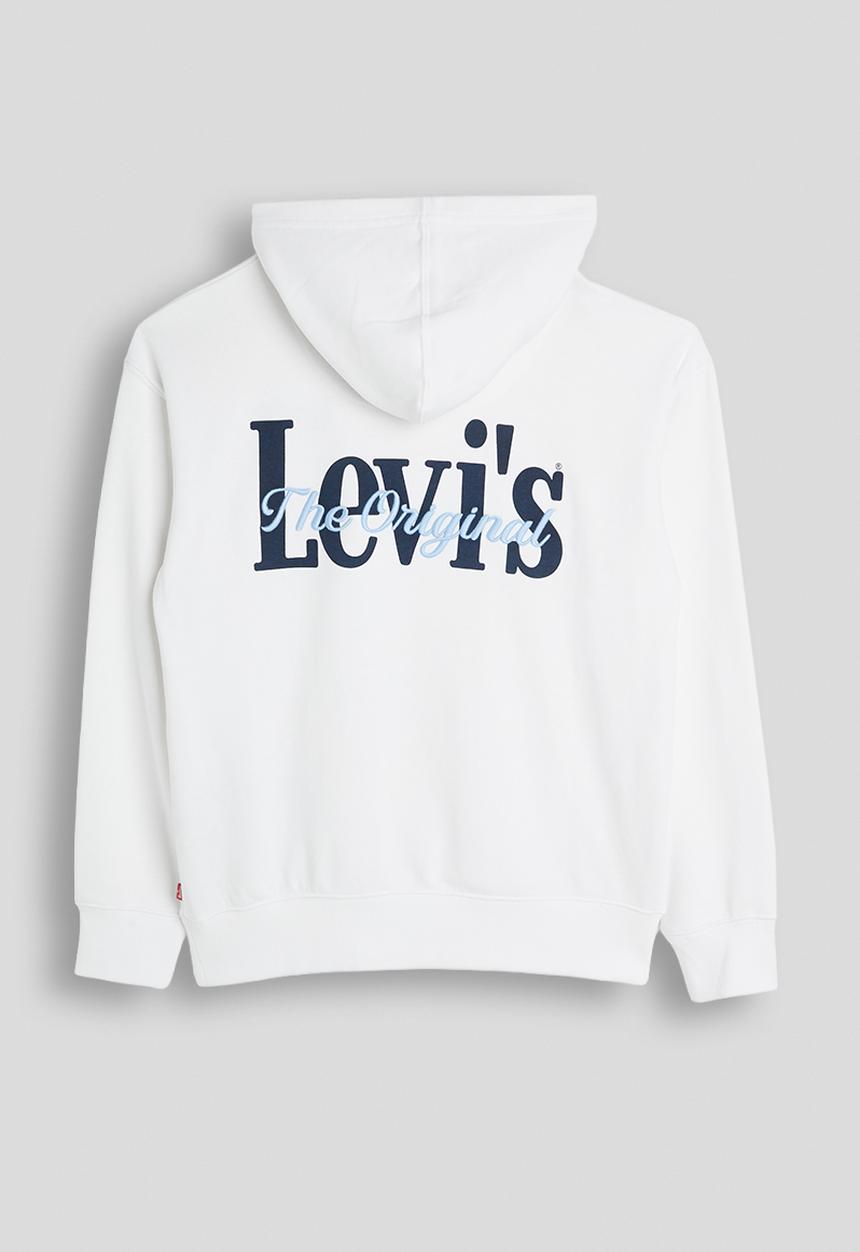 Levi’s® - Lvb Classic And Clean Hoodie - Bright White - Bright White - Bright White