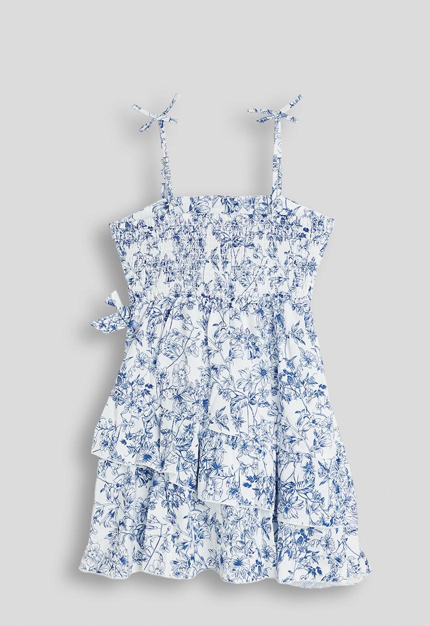 Pop Candy - Toile de jouy printed camisole dress - white