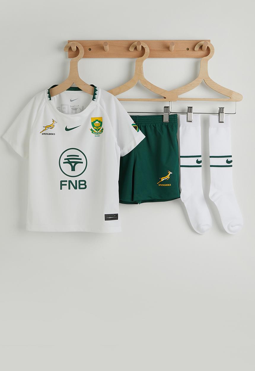 Nike - Springboks Little Kids Nike Stadium Kit Away