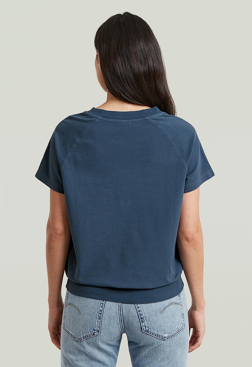 G-STAR - Raglan r t wmn - rank blue gd