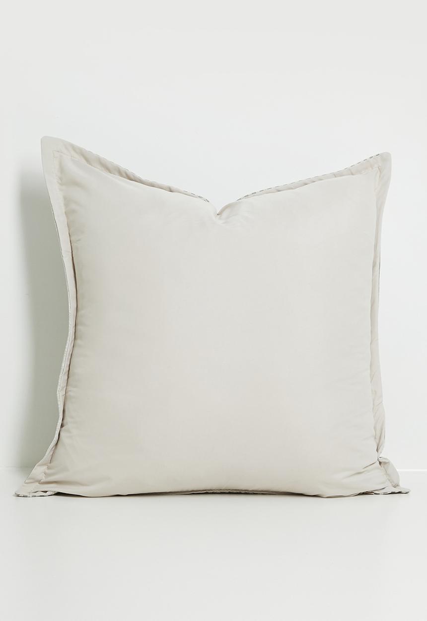 Grey Gardens - Beige Stripe - Cushion Cover
