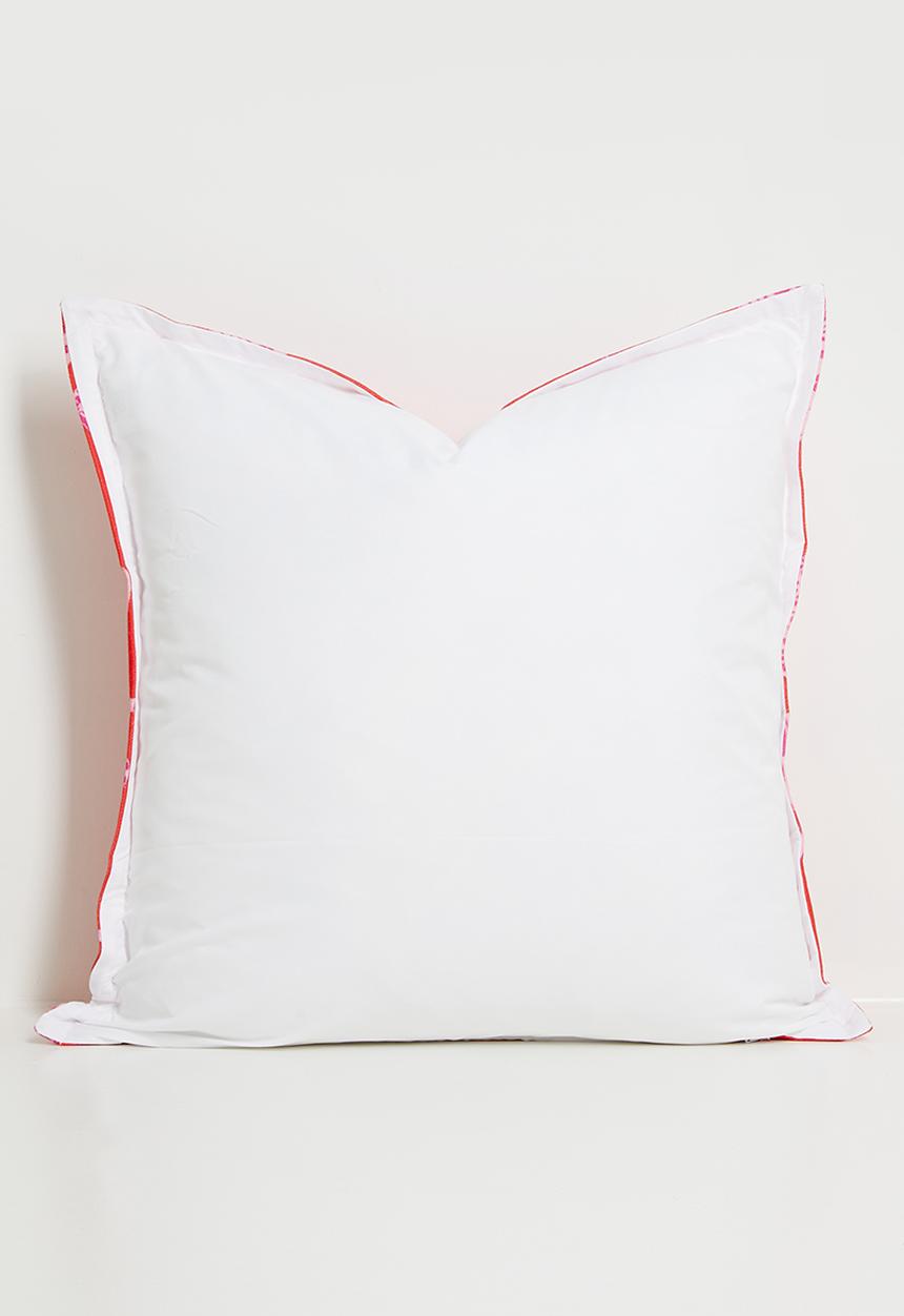 Grey Gardens - Red Leopard - Cushion Cover