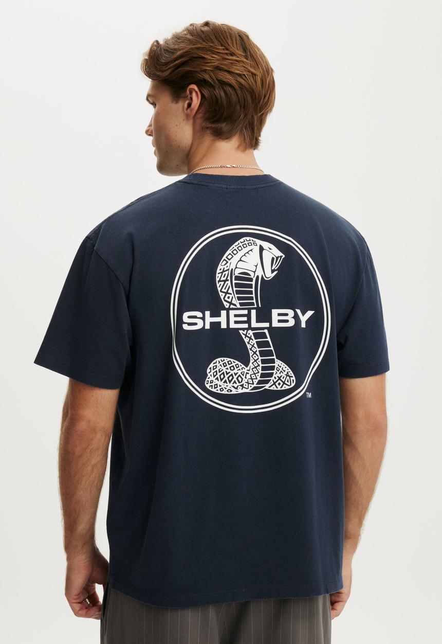 Cotton On - Everyday Fit License T-shirt - Lcn She True Navy/Shelby Badge