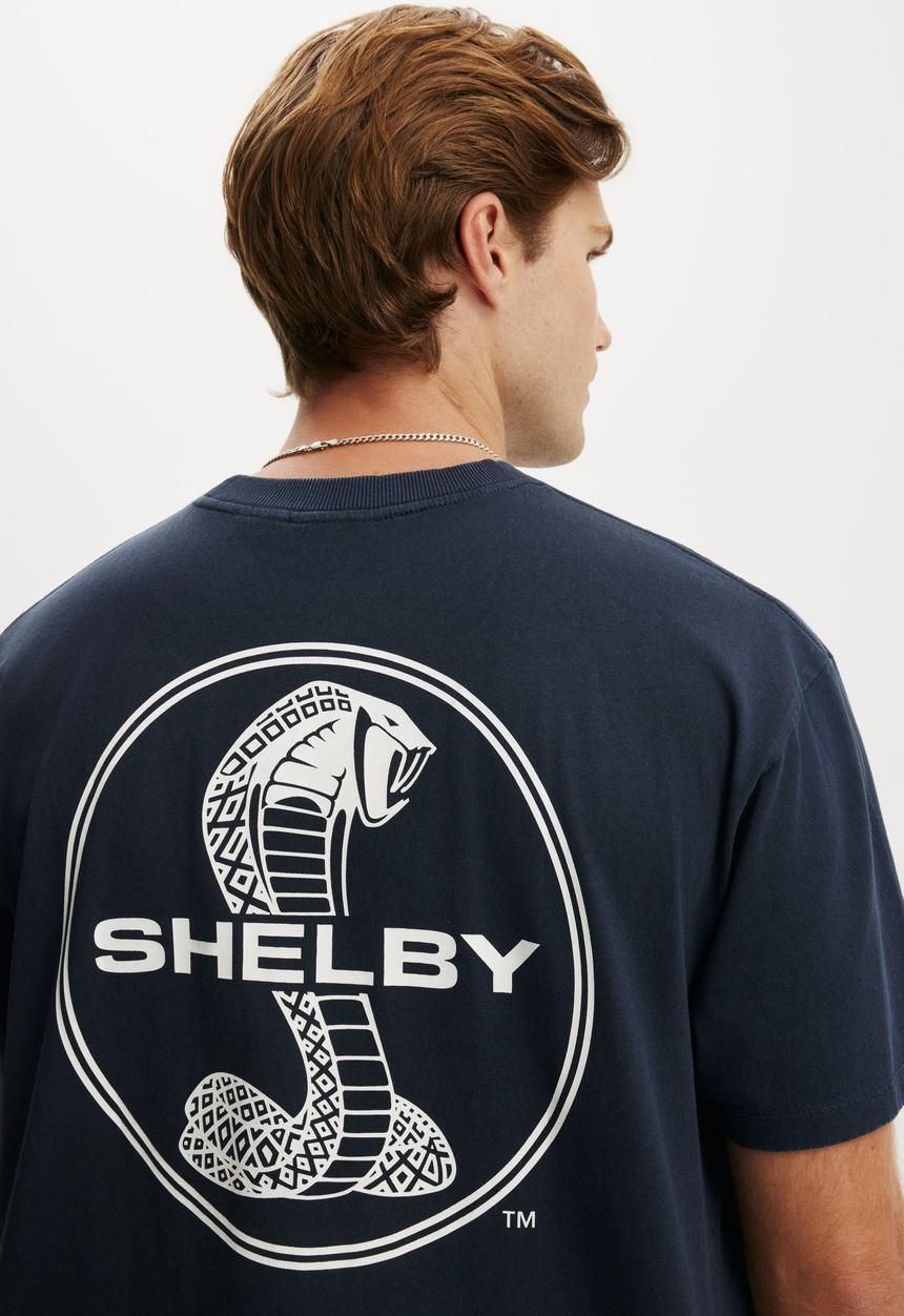 Cotton On - Everyday Fit License T-shirt - Lcn She True Navy/Shelby Badge