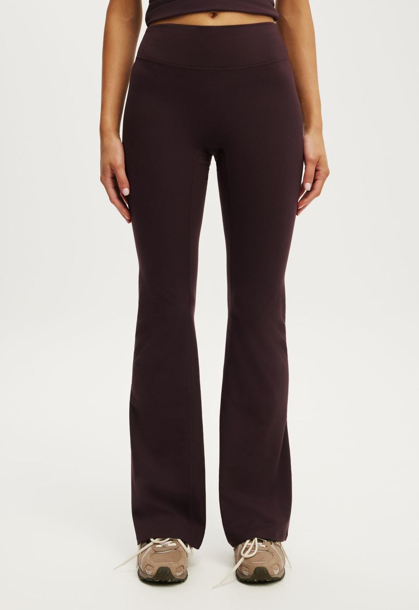 Cotton On - Ultra Soft Contour Flare - Italian Plum