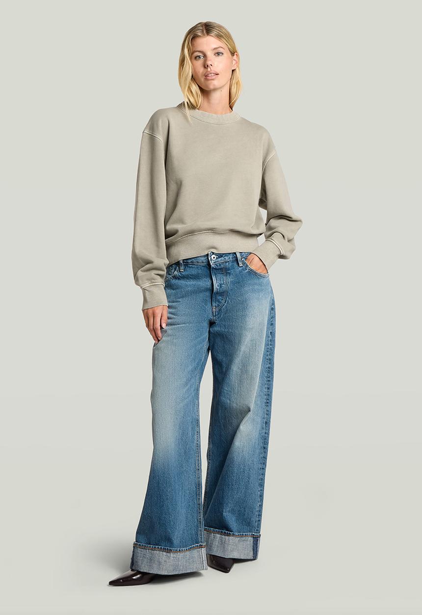 G-STAR - Washed relaxed r sw wmn - lt orphus gd