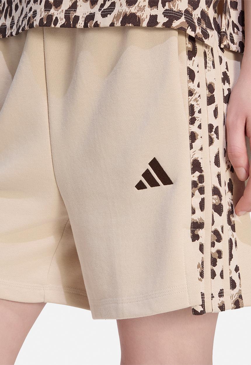 adidas Performance - W Aop 3S Sho - Crystal Linen/Multicolor/Crystal Linen