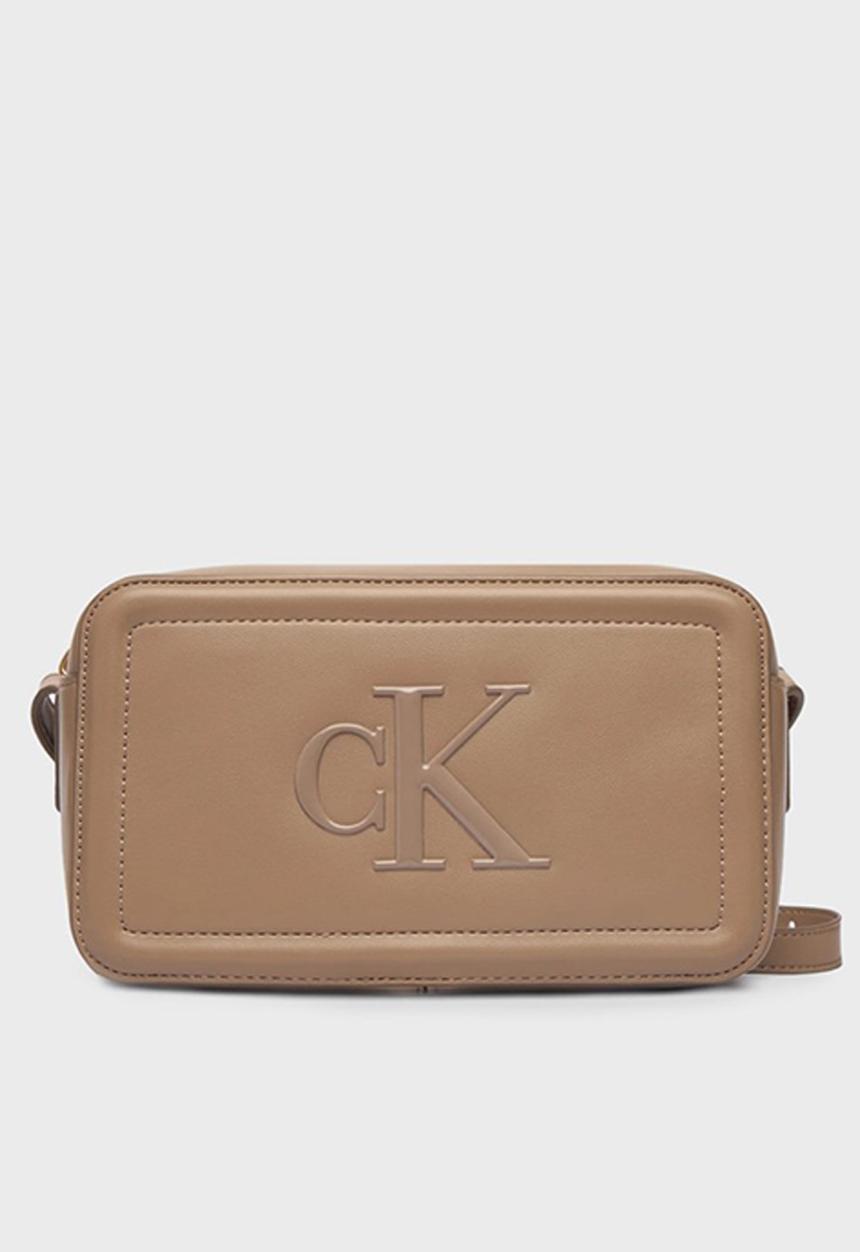Calvin Klein - Bold ck camera bag- desert taupe