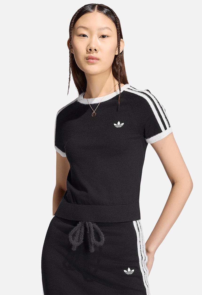 adidas Originals - Knit Tee - Black/White