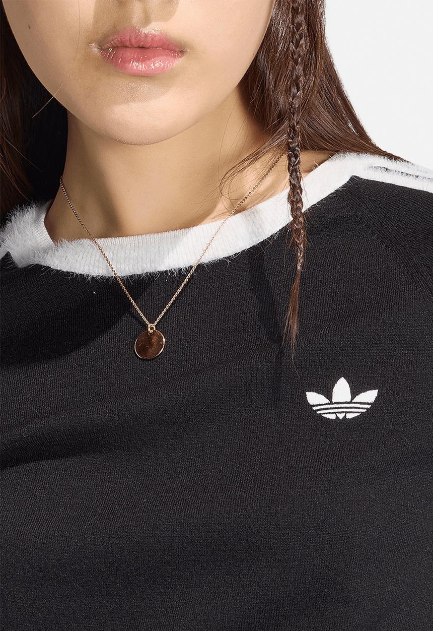 adidas Originals - Knit Tee - Black/White