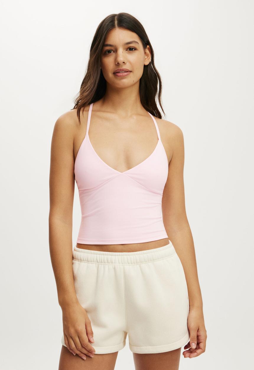 Cotton On - Plush Classic Mini Short - Coconut Milk