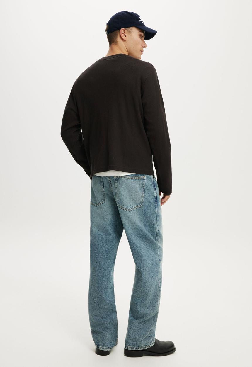 Cotton On - BAGGY JEAN - CHAPMAN BLUE