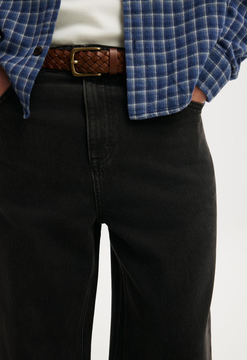 Cotton On - Super Baggy Jean - Backseat Black