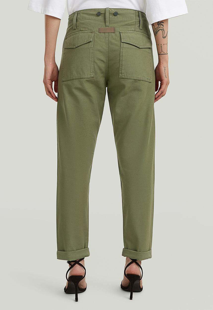 G-STAR - Fatigue  pants wmn - four leaf clover gd