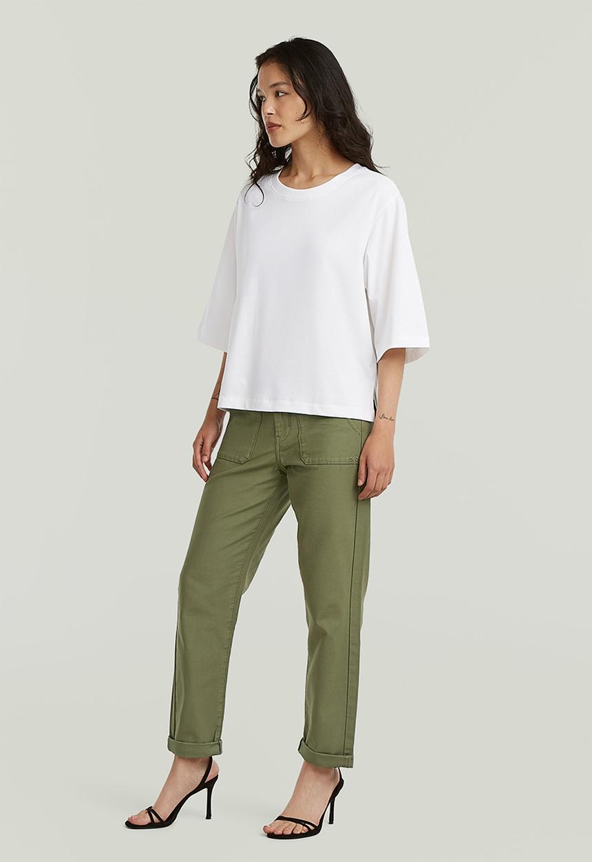 G-STAR - Fatigue  pants wmn - four leaf clover gd