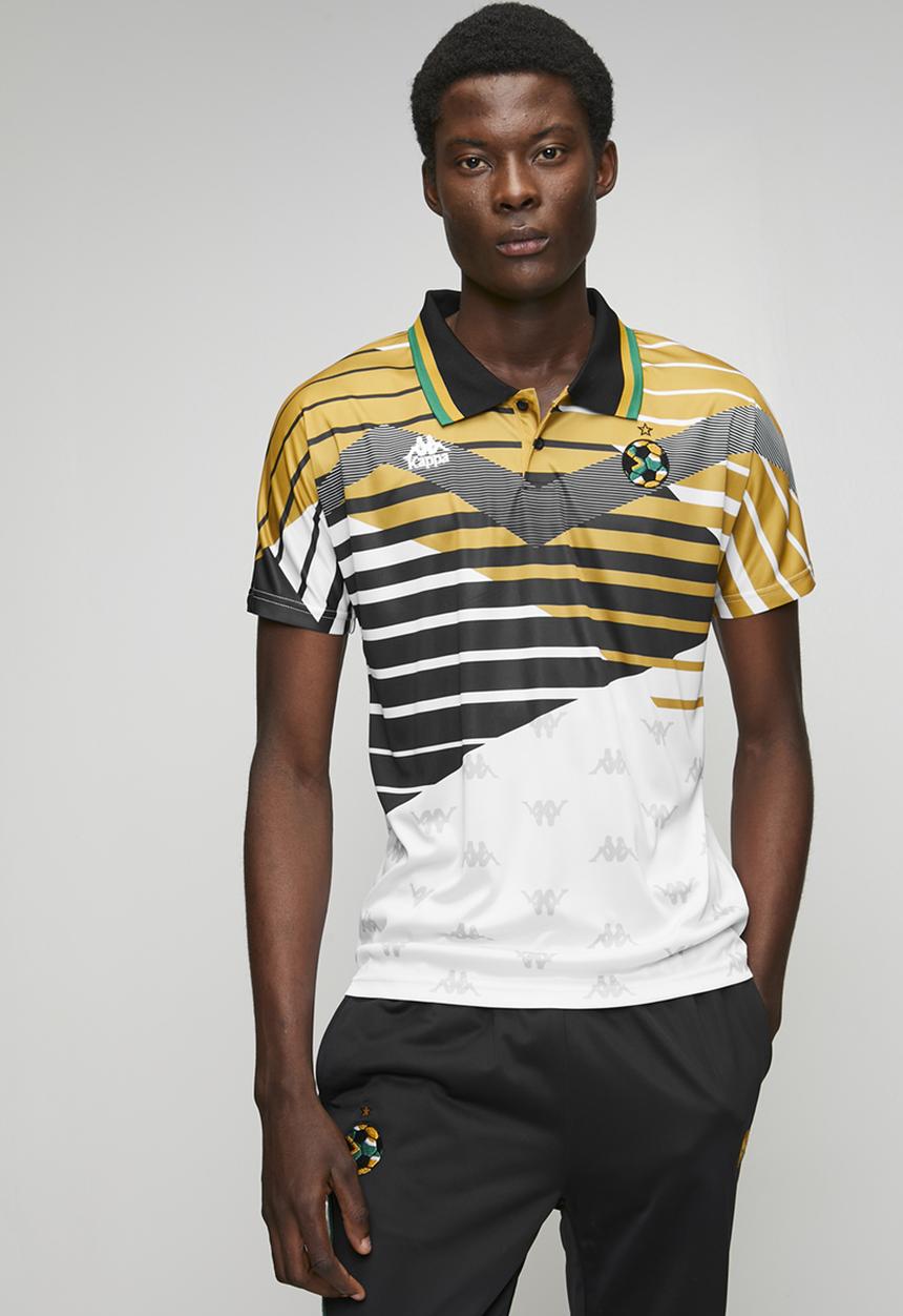 KAPPA - South African Authentic Replica Jersey - Gold/Black