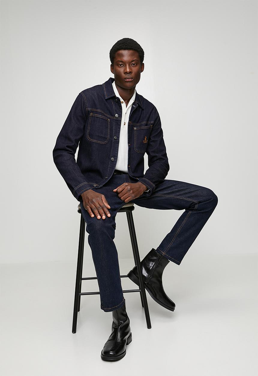 POLO - Thabo Pjc Raw Denim Trucker - Raw Wash