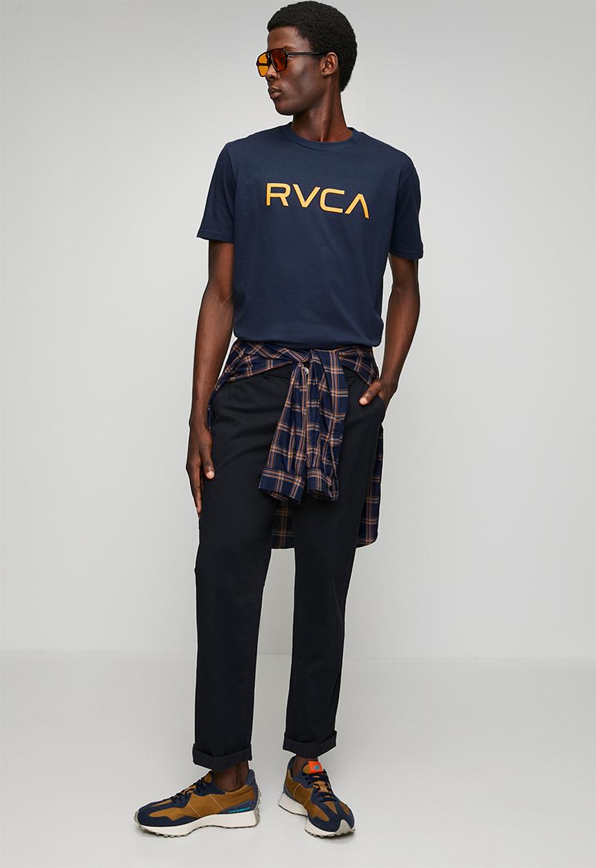 RVCA - Big rvca short sleeve tee - navy