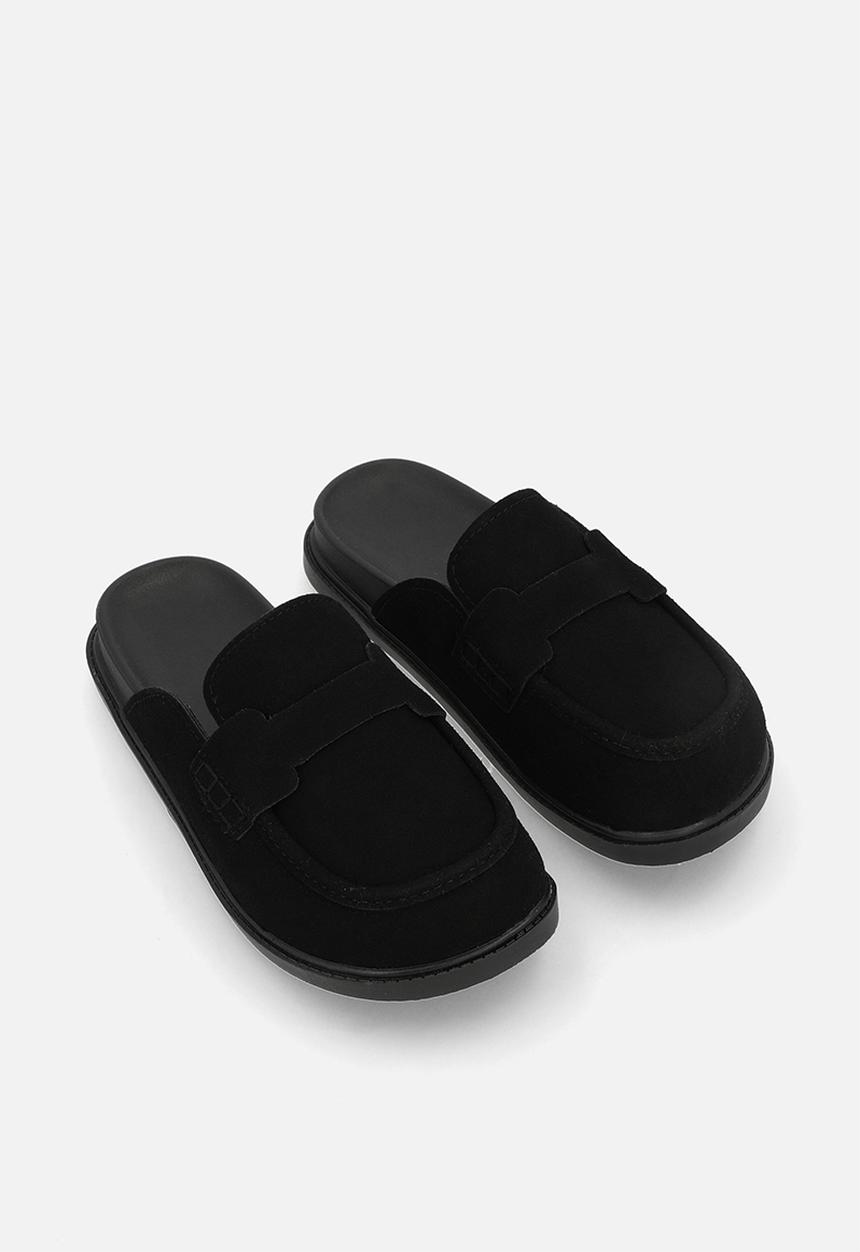 Pop Candy - Suedette mules - black