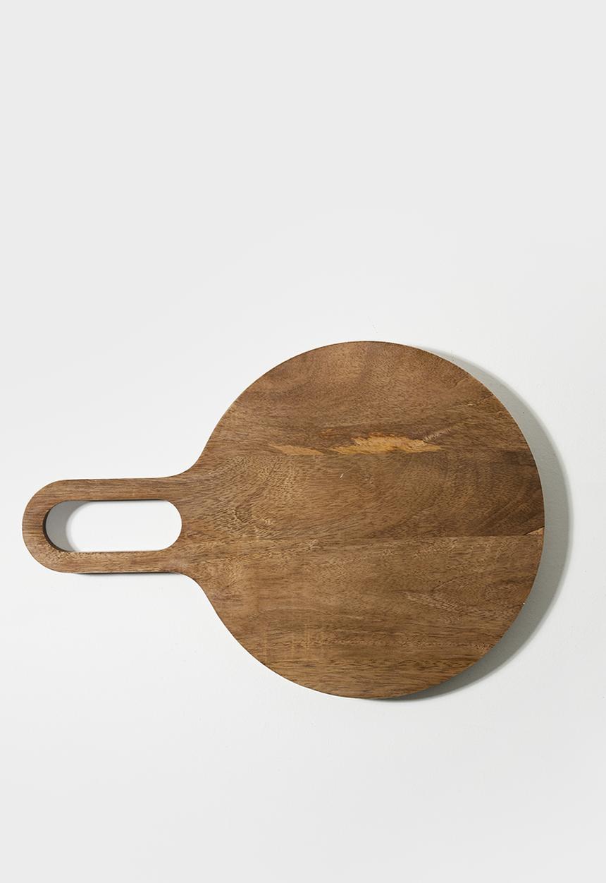 Sixth Floor - Wooden Chopping boards with handle M Natural