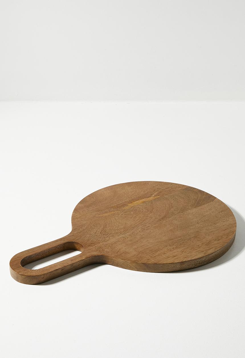 Sixth Floor - Wooden Chopping boards with handle M Natural