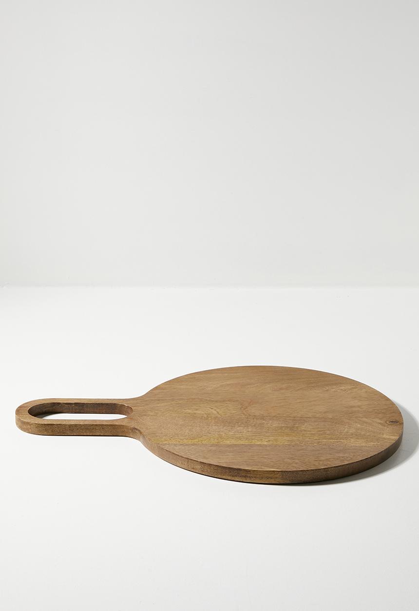 Sixth Floor - Wooden Chopping board with handle L Natural