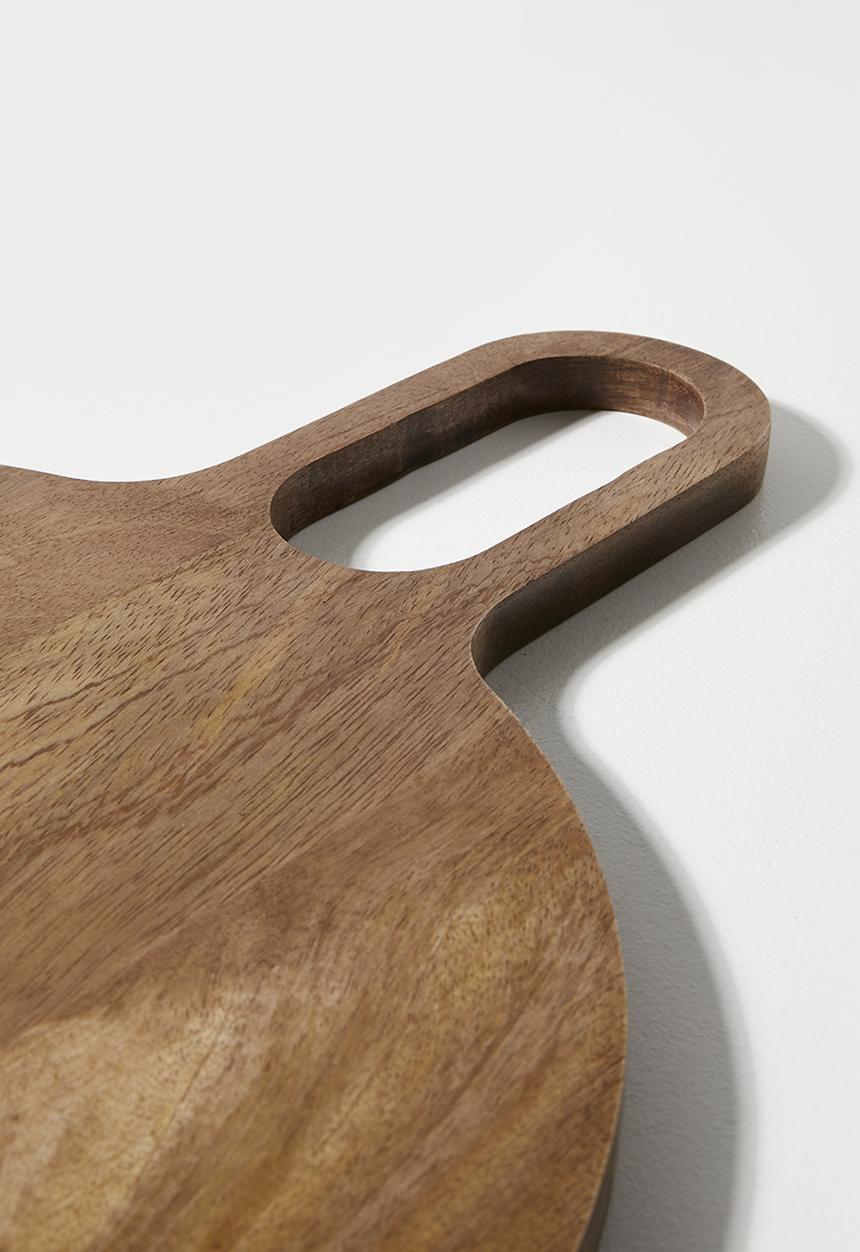 Sixth Floor - Wooden Chopping board with handle L Natural