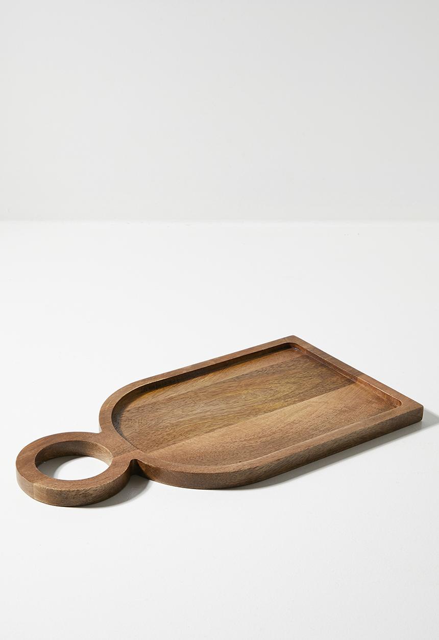 Sixth Floor - Wooden Arch Serving Board - Natural