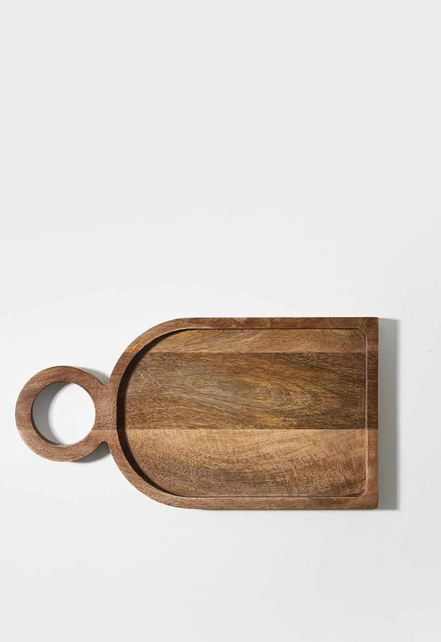 Sixth Floor - Wooden Arch Serving Board - Natural