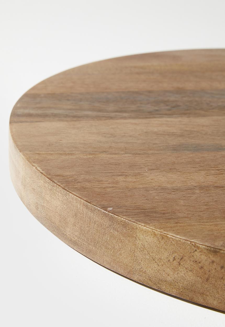 Sixth Floor - Round Wooden Butchers Block Natural