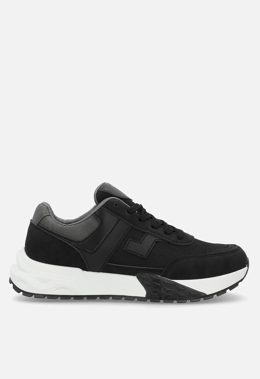 Pierre Cardin - Finnick Casual Lace Up - Black/White