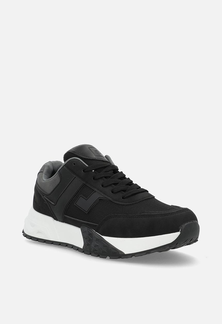 Pierre Cardin - Finnick Casual Lace Up - Black/White
