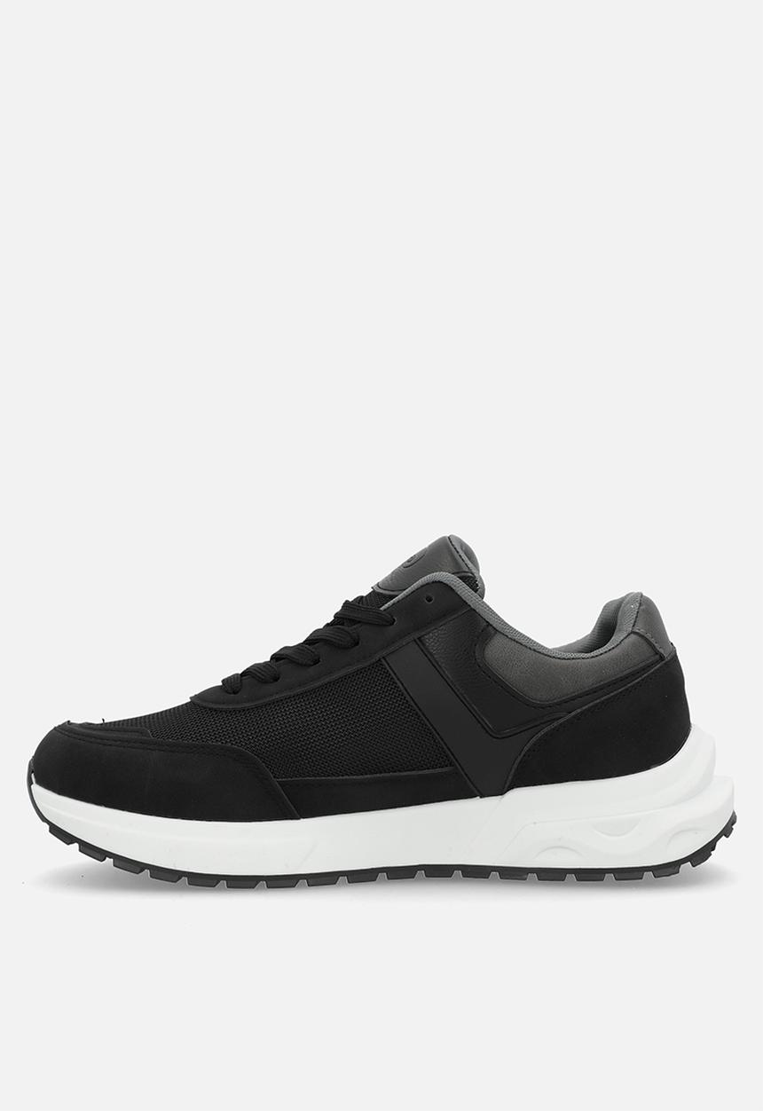 Pierre Cardin - Finnick Casual Lace Up - Black/White