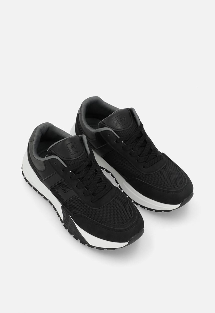 Pierre Cardin - Finnick Casual Lace Up - Black/White